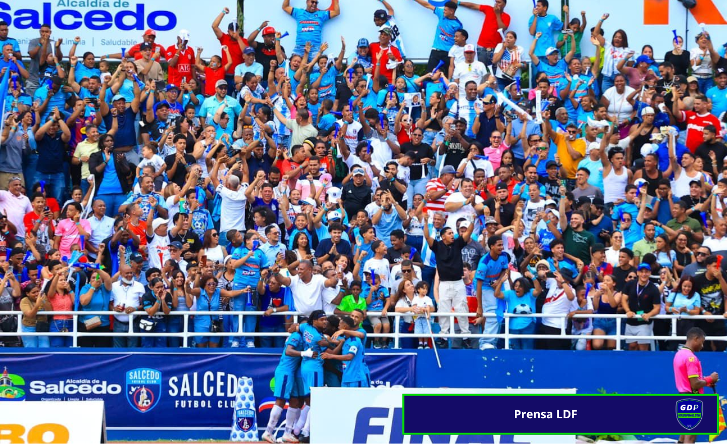 Salcedo FC y su afición - Final LDF 2025-2026 - Goldepenal