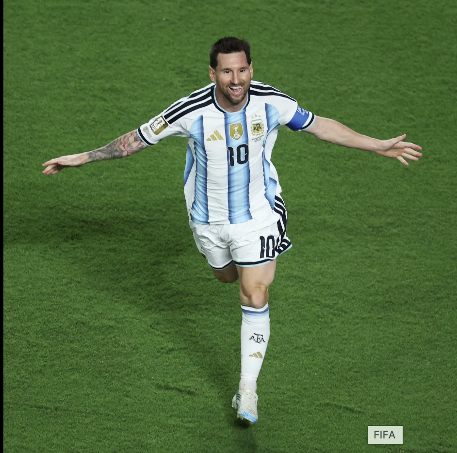 Messi triplete