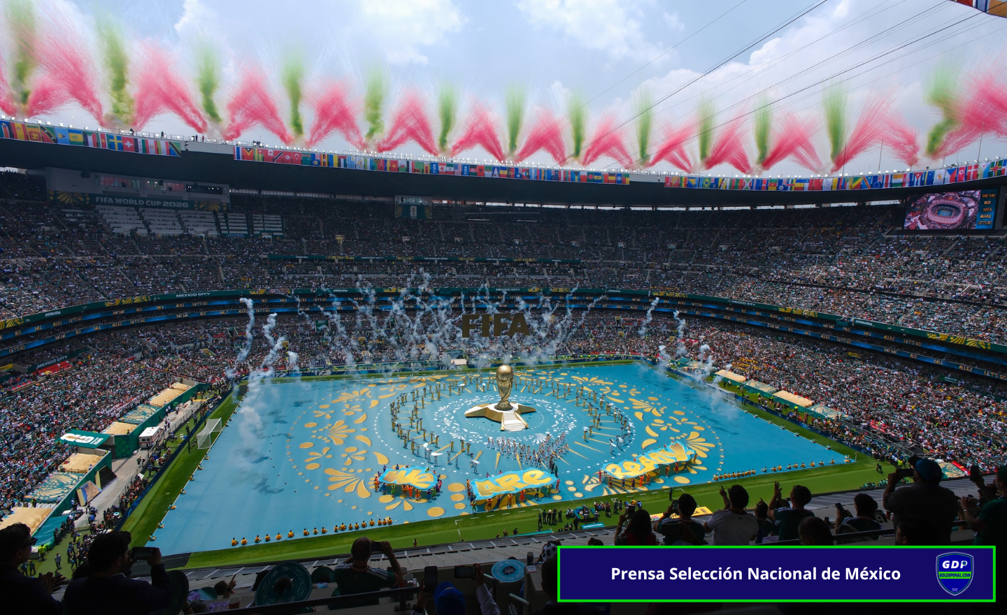 México vs Sudáfrica - Mundial FIFA 2026 - Goldepenal