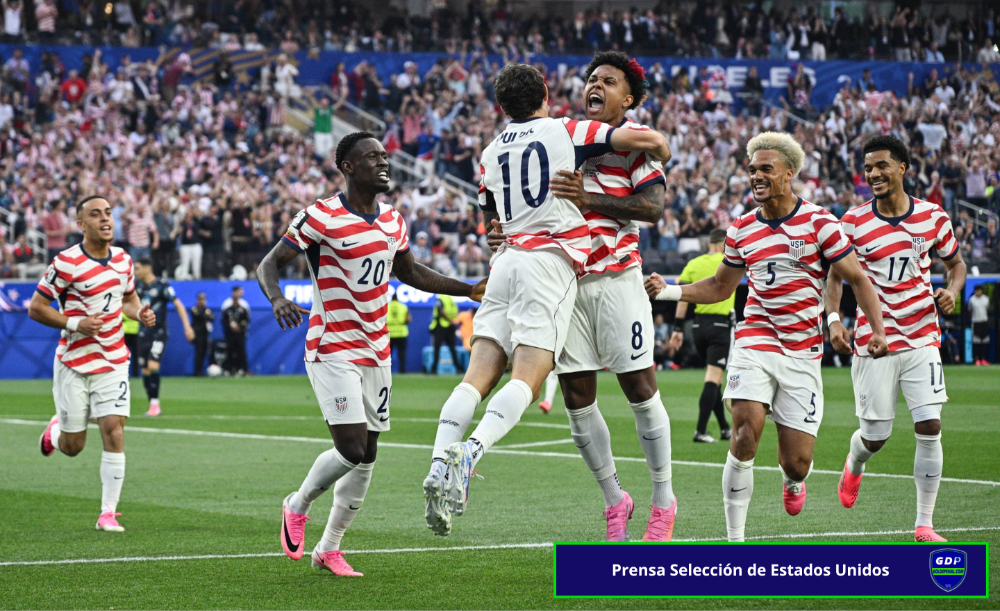 USA celebra - Mundial FIFA 2026 - Goldepenal