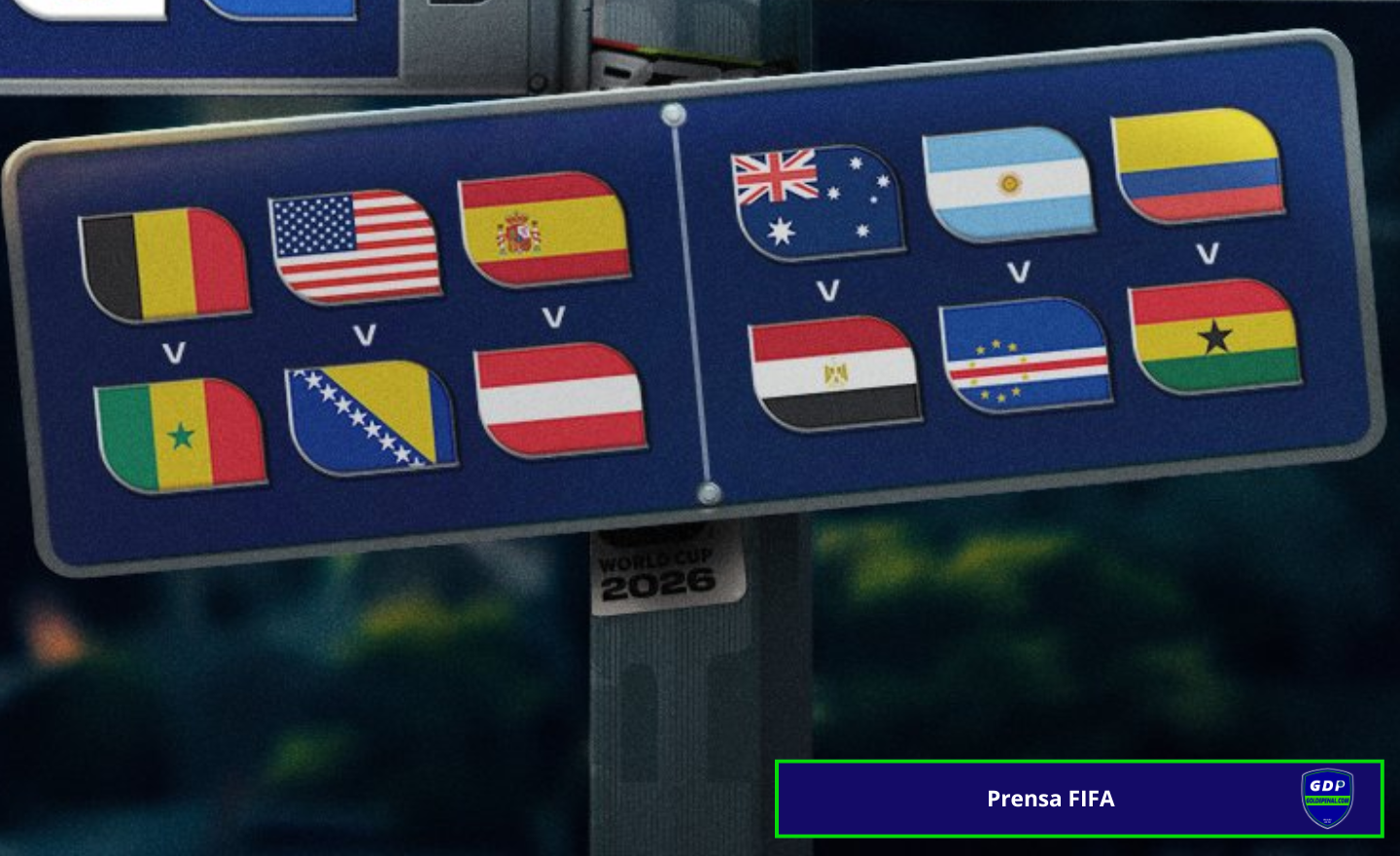 16avos de Final - Mundial FIFA 2026 - Goldepenal