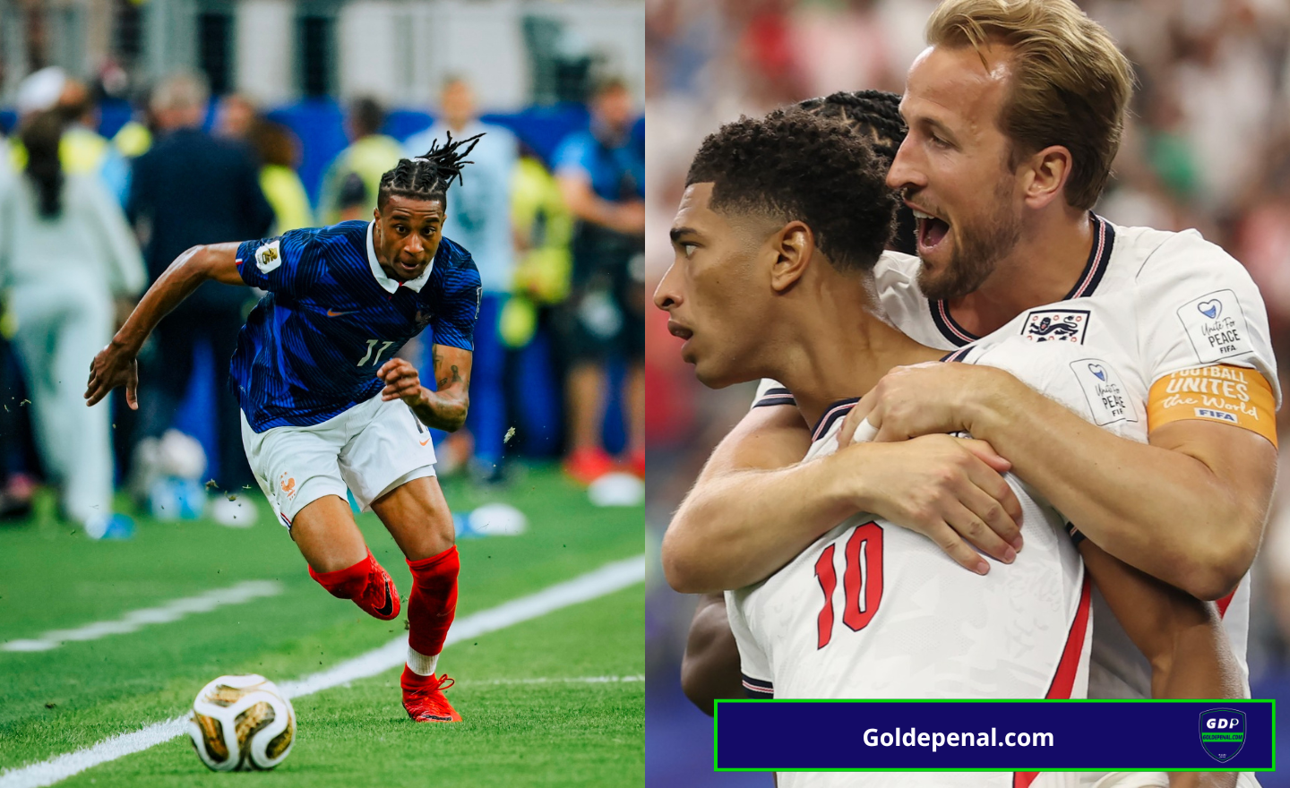 Francia vs Inglatera - Mundial FIFA 2026 - Goldepenal