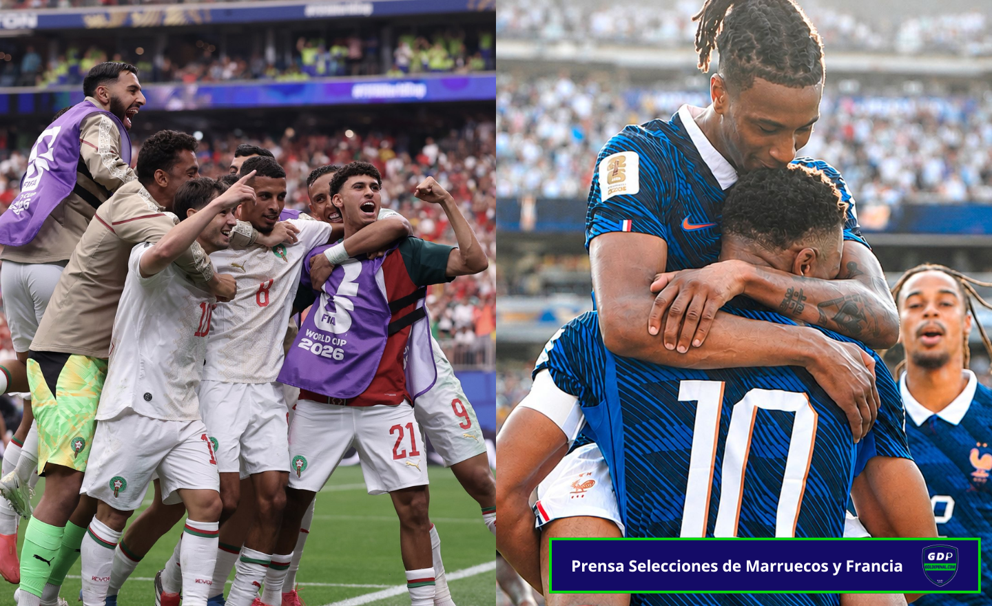 Franciavs Marruecos - Cuartos de Final - Mundial FIFA 2026 - Goldepenal