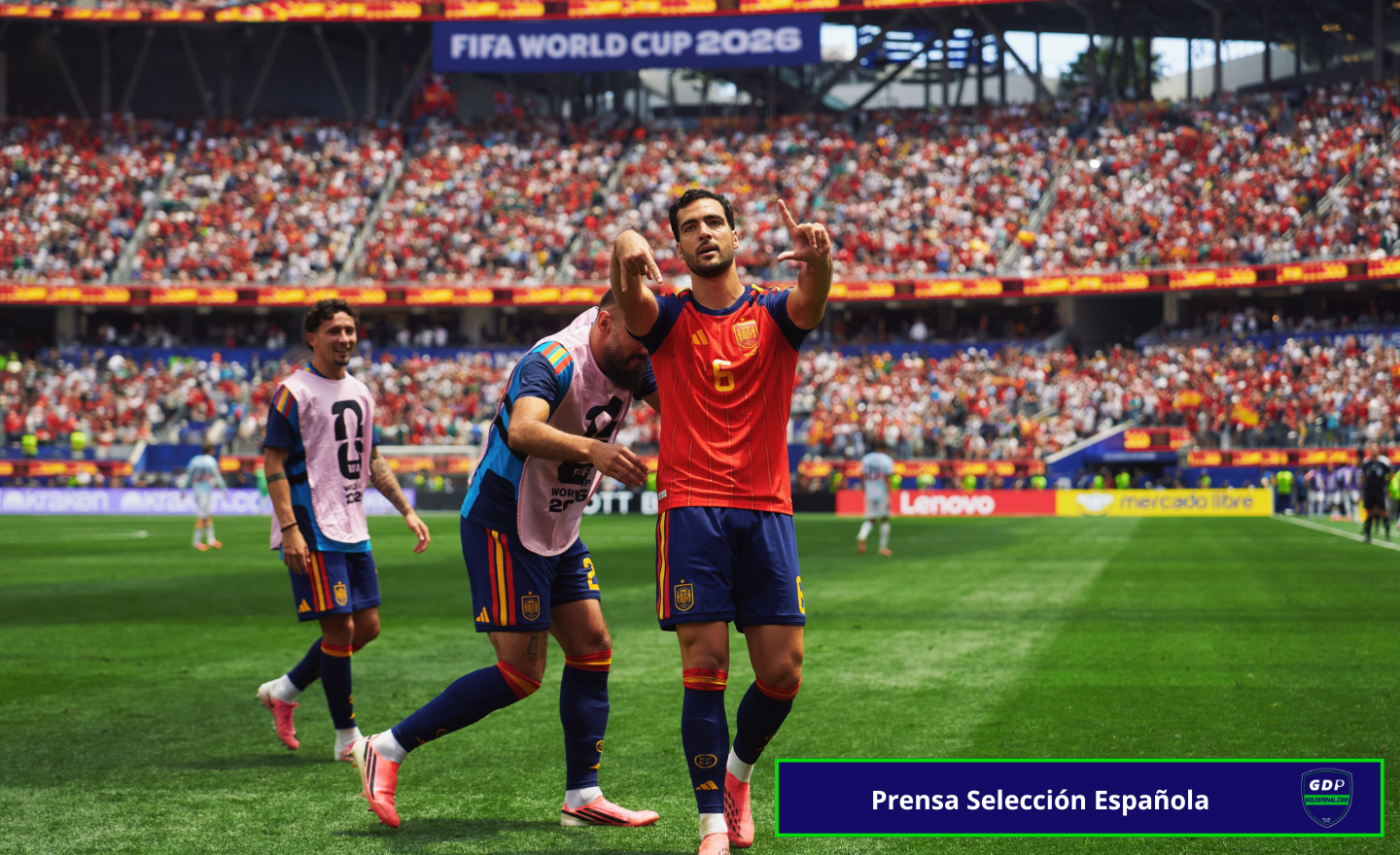 Mikel Merino - España vs Bélgica - Mundial FIFA 2026 - Goldepenal